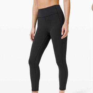 Lululemon Invigorate 25” High-Rise Black Tights - Size 20